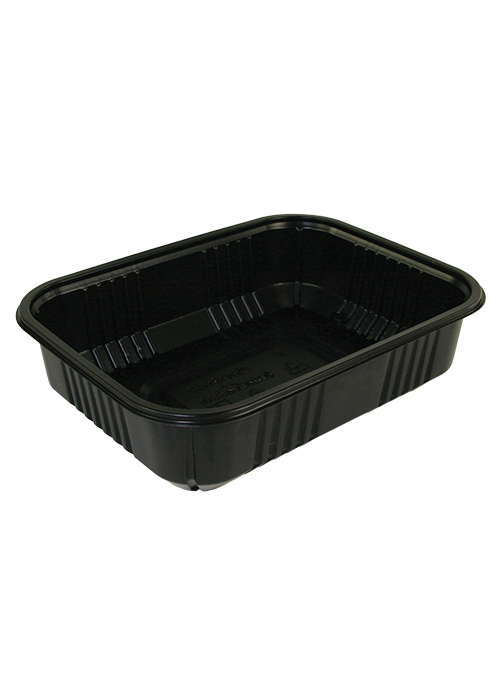 Enterpack PP Black Tray PSW-19155