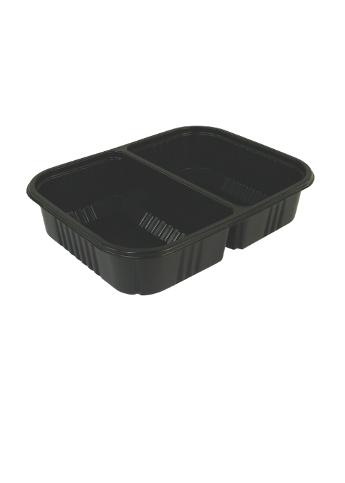 Enterpack Black PP Tray PSW-19155-2B
