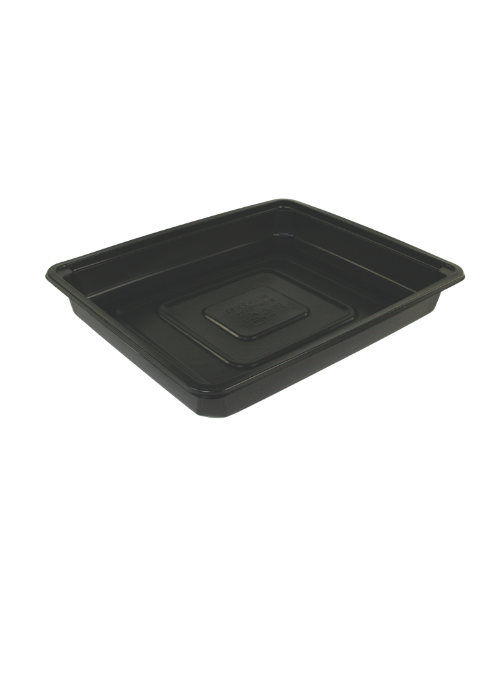 Enterpack Black PP Tray PSW-23193